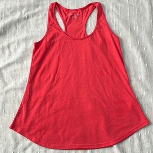 NWOT Hot Pink Racerback Scoop Neck Tank Top